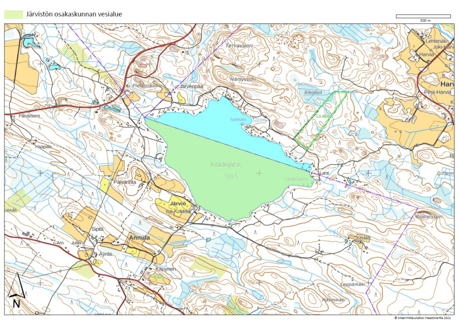 Järvistön osakaskunnan vesialue